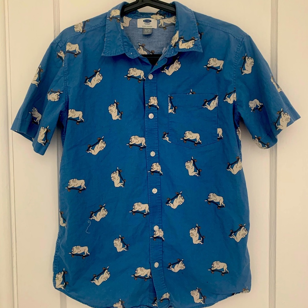 Old Navy button down shirt sleeve shirt